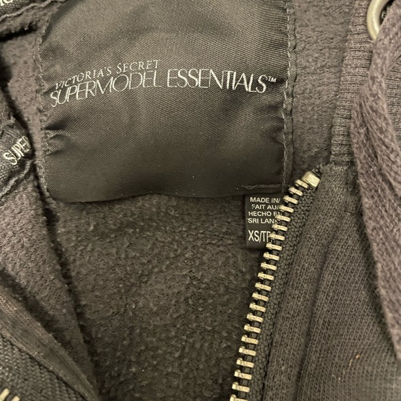 Victoria’s Secret Grey Hoodie. Size XS - Picture 3 of 3